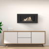 Kratki Delta Flat Bioethanol Wandkamin