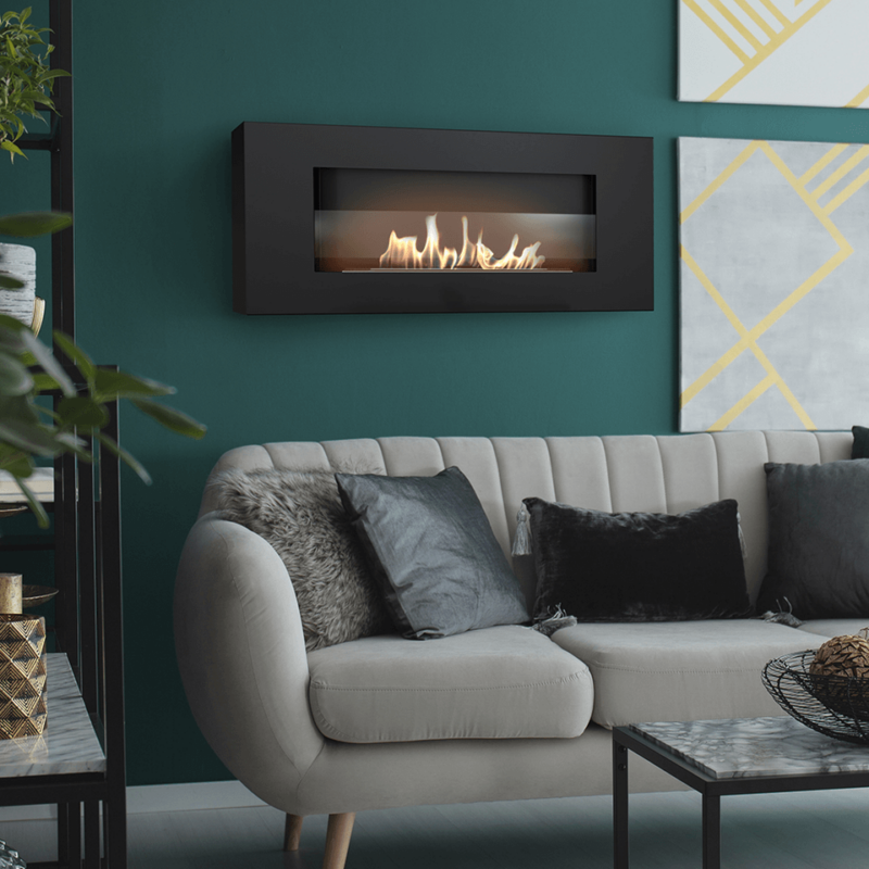 Kratki Delta Flat Bioethanol Wandkamin