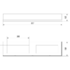 Kratki Delta Ecke 900 Einbaukamin