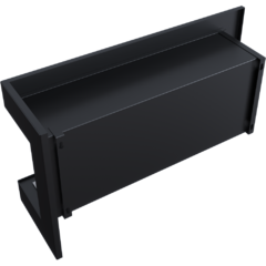 Kratki Delta Ecke 900 Einbaukamin