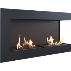 Kratki Delta Ecke 900 Einbaukamin