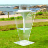 flut acrylglas ständer GlammFire