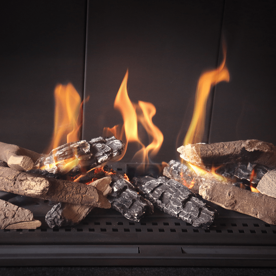 Keramik Holzscheite für Gas Kamine | MCS Design