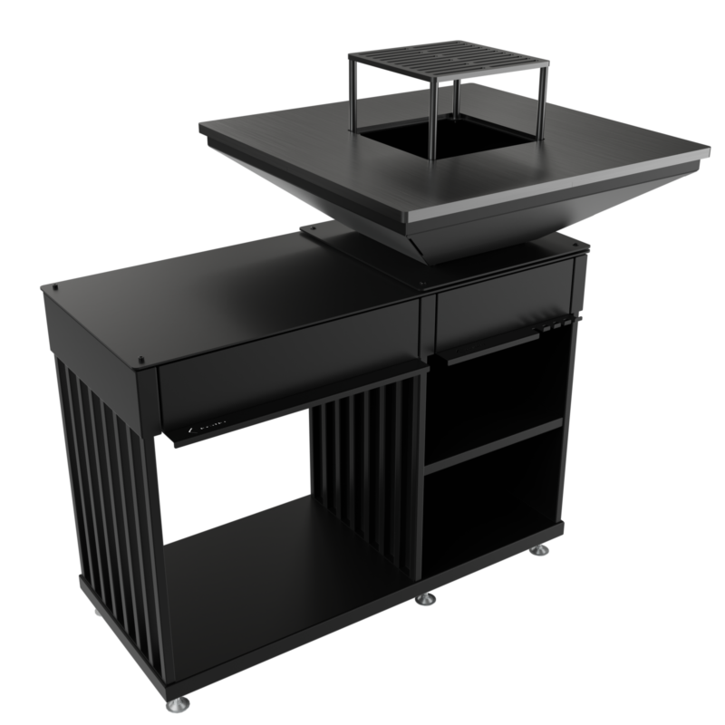 Kratki Quadrum BBQ Horizontal