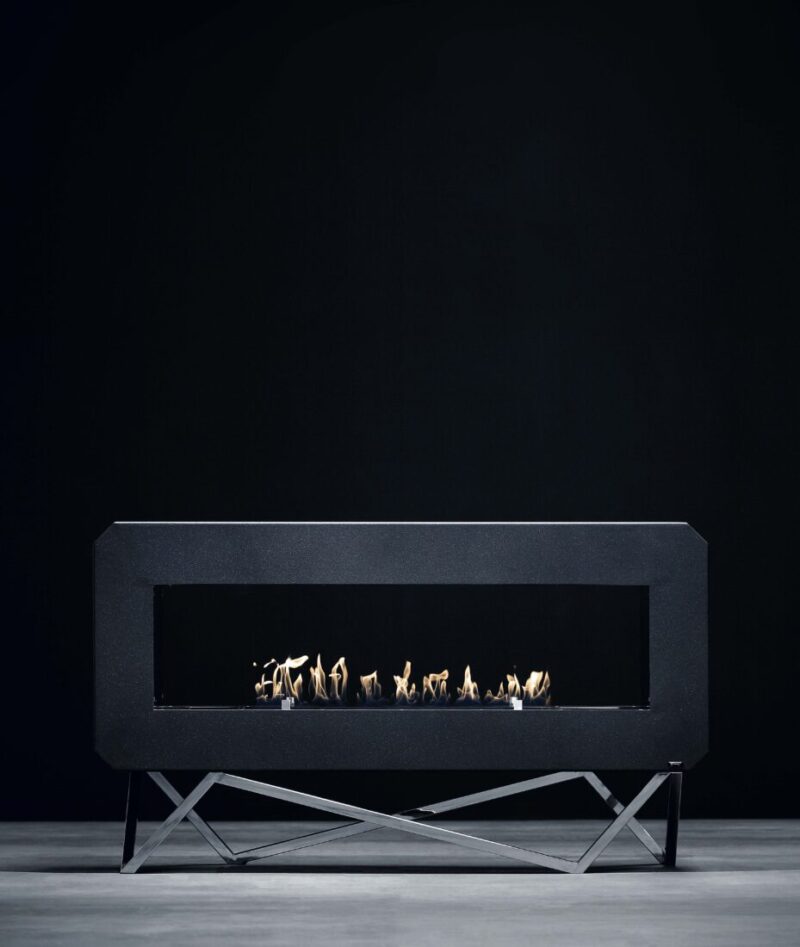 GlammFire Urban freistehender Kamin